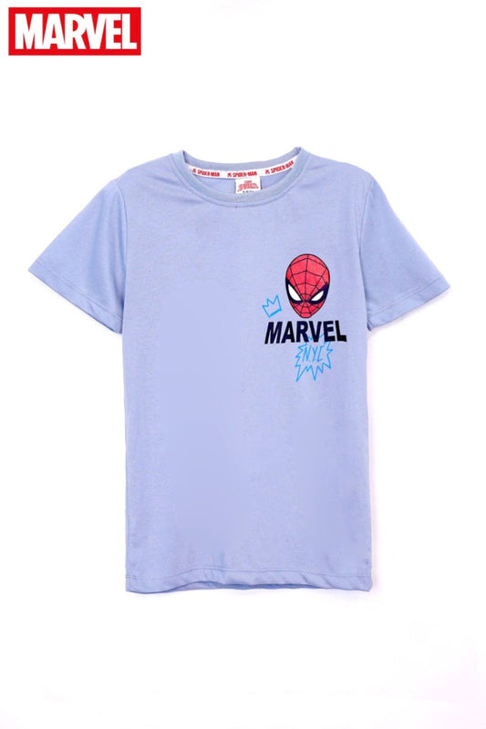 MARVEL SPIDER MAN FACE PRINT T - SHIRT - Smgarment's
