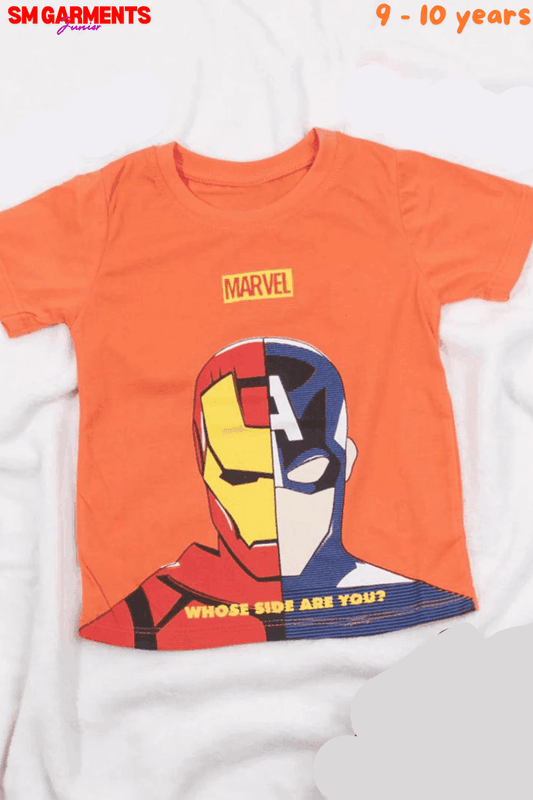 Marvel Whose Side Are You Print T-Shirt - SMgarment's