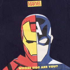 Marvel Whose Side Are You Print T-Shirt - SMgarment's