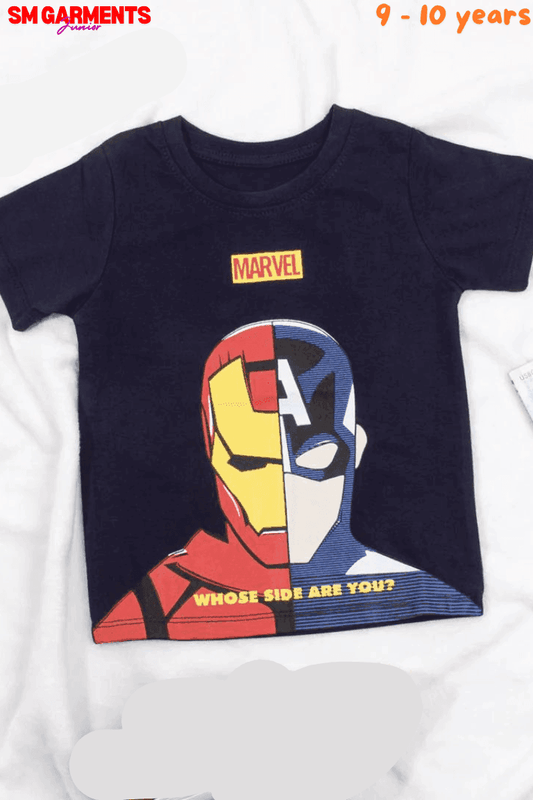 Marvel Whose Side Are You Print T-Shirt - SMgarment's