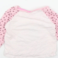 Matalan Girls Pink Cotton Basic T-Shirt - SMgarment's