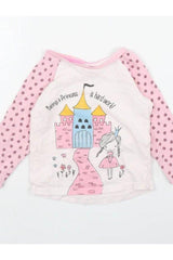 Matalan Girls Pink Cotton Basic T-Shirt - SMgarment's