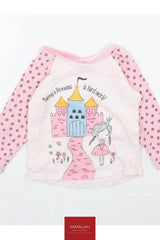 Matalan Girls Pink Cotton Basic T-Shirt - SMgarment's