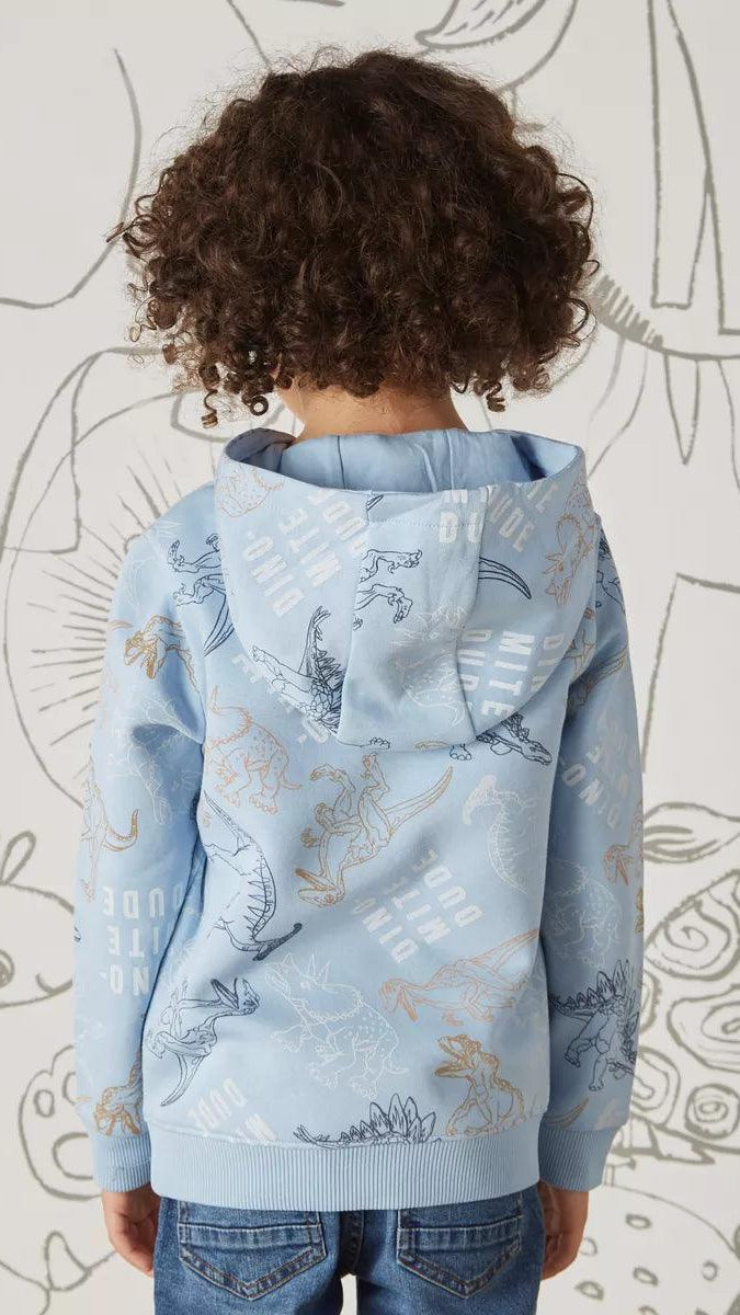 MAX FASHION Dinosaur Hooded Sweatshirt - SMgarment's