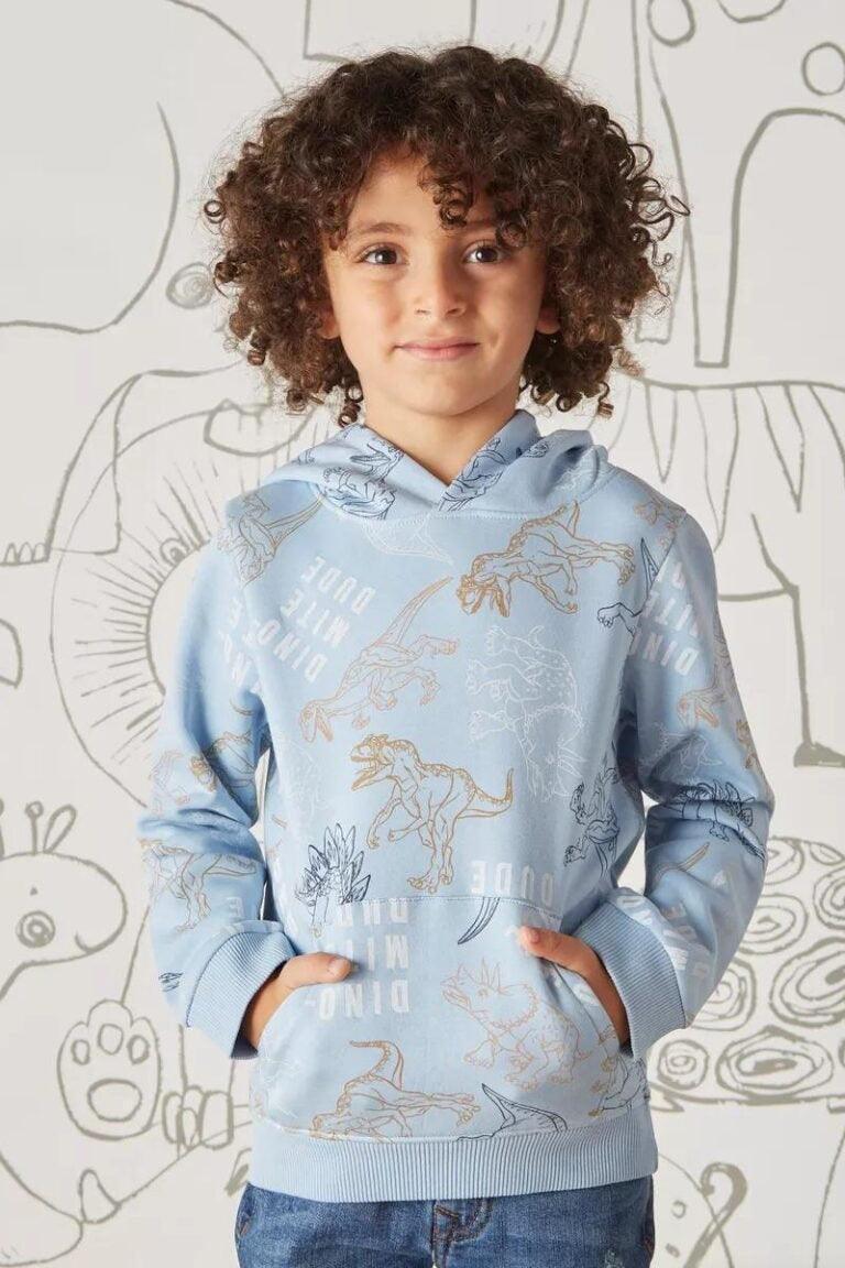 MAX FASHION Dinosaur Hooded Sweatshirt - SMgarment's