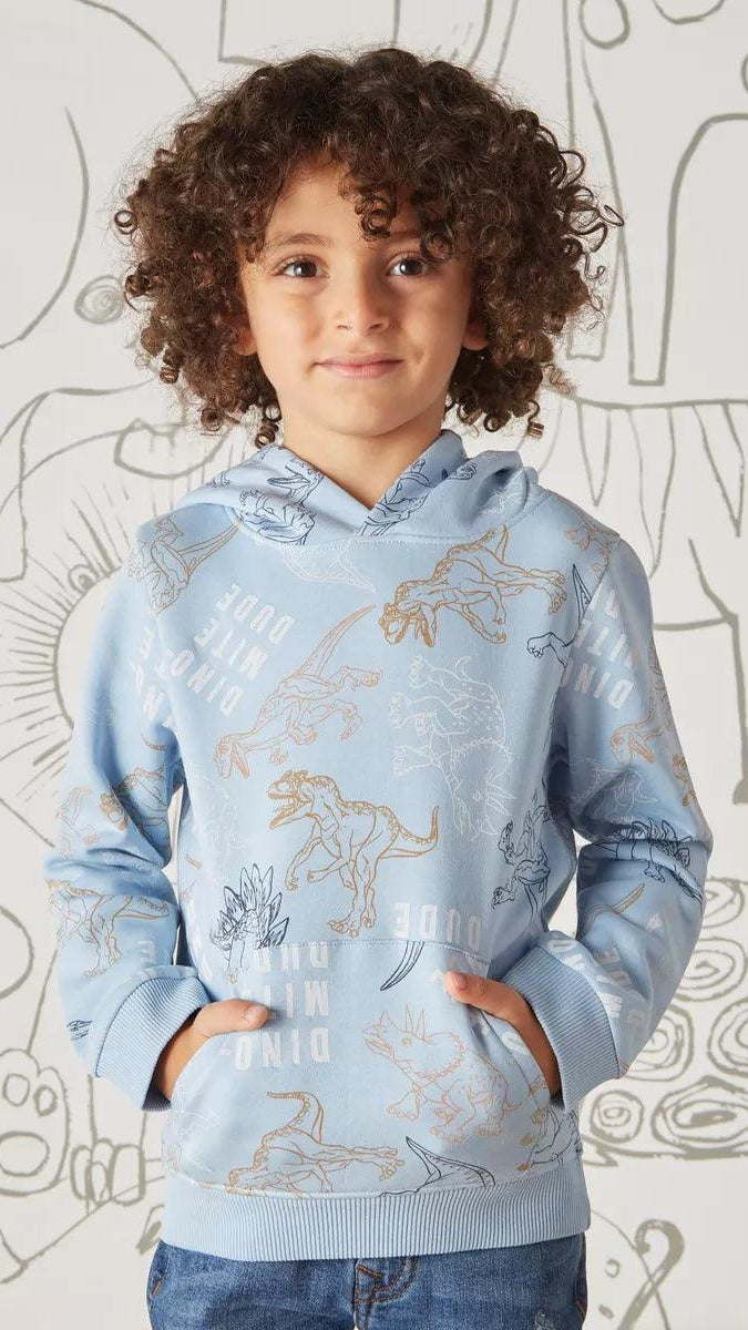 MAX FASHION Dinosaur Hooded Sweatshirt - SMgarment's
