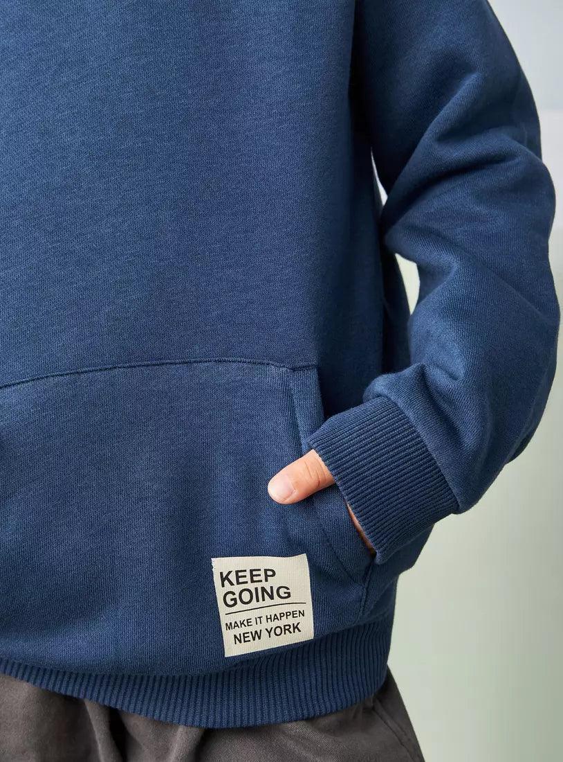 MAX FASHION Plain Hooded Sweatshirt - SMgarment's