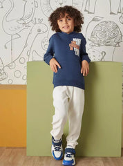 MAX FASHION Slogan Hooded Sweatshirt - SMgarment's