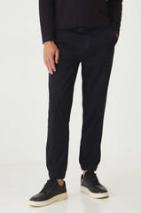 MEDICINE Men's jogger pants, smooth, black - Smgarment's