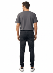 MEDICINE Men's jogger pants, smooth, black - Smgarment's