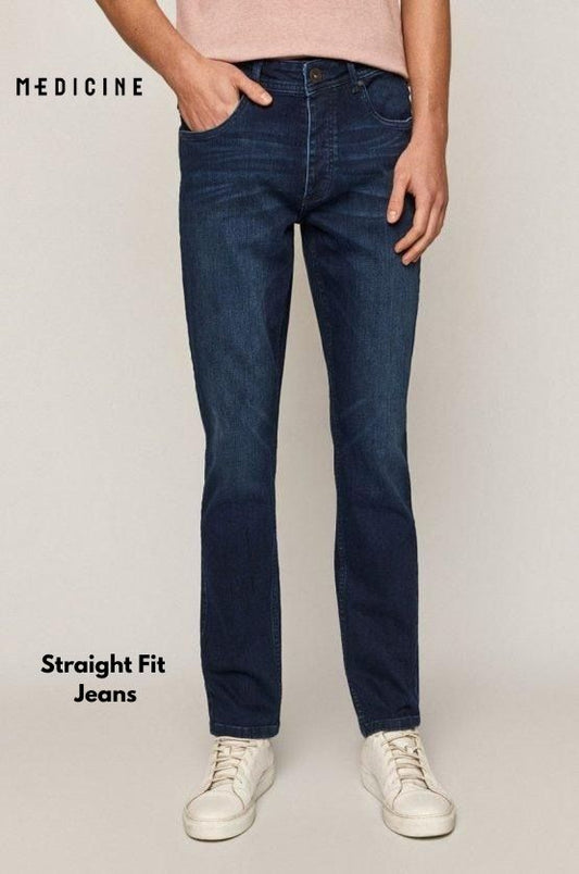 MEDICINE Men’s Straight Jeans - Smgarment's