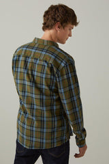 Melange Checkered Shirt - SMgarment's