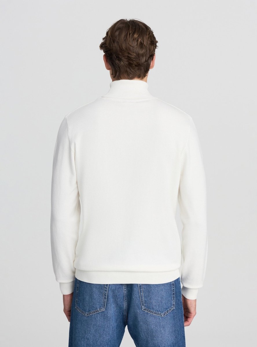 MENS BASIC HIGHNECK SWEATER - Smgarment's