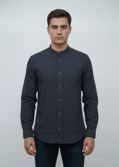 MENS BASIC LINEN SHIRT - Smgarment's