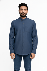 MENS Chambray Button Down Shirt - Smgarment's
