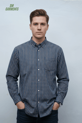 MENS CHECKED SHIRT - Smgarment's