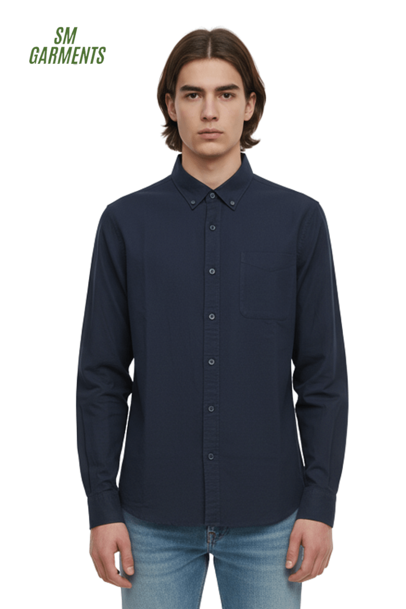 MENS PLAIN REGULAR FIT SHIRT - Smgarment's