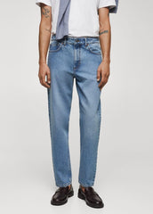 Mens Tapered - Fit Jeans - Smgarment's