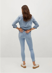 Mid waist Crop skinny Isa jeans - SMgarment's