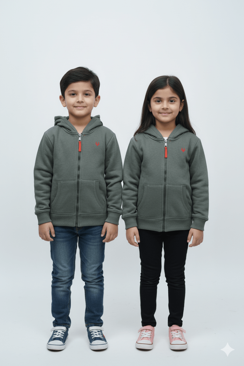 MINOTI Kids’ Zip - Up Hoodie - Smgarment's