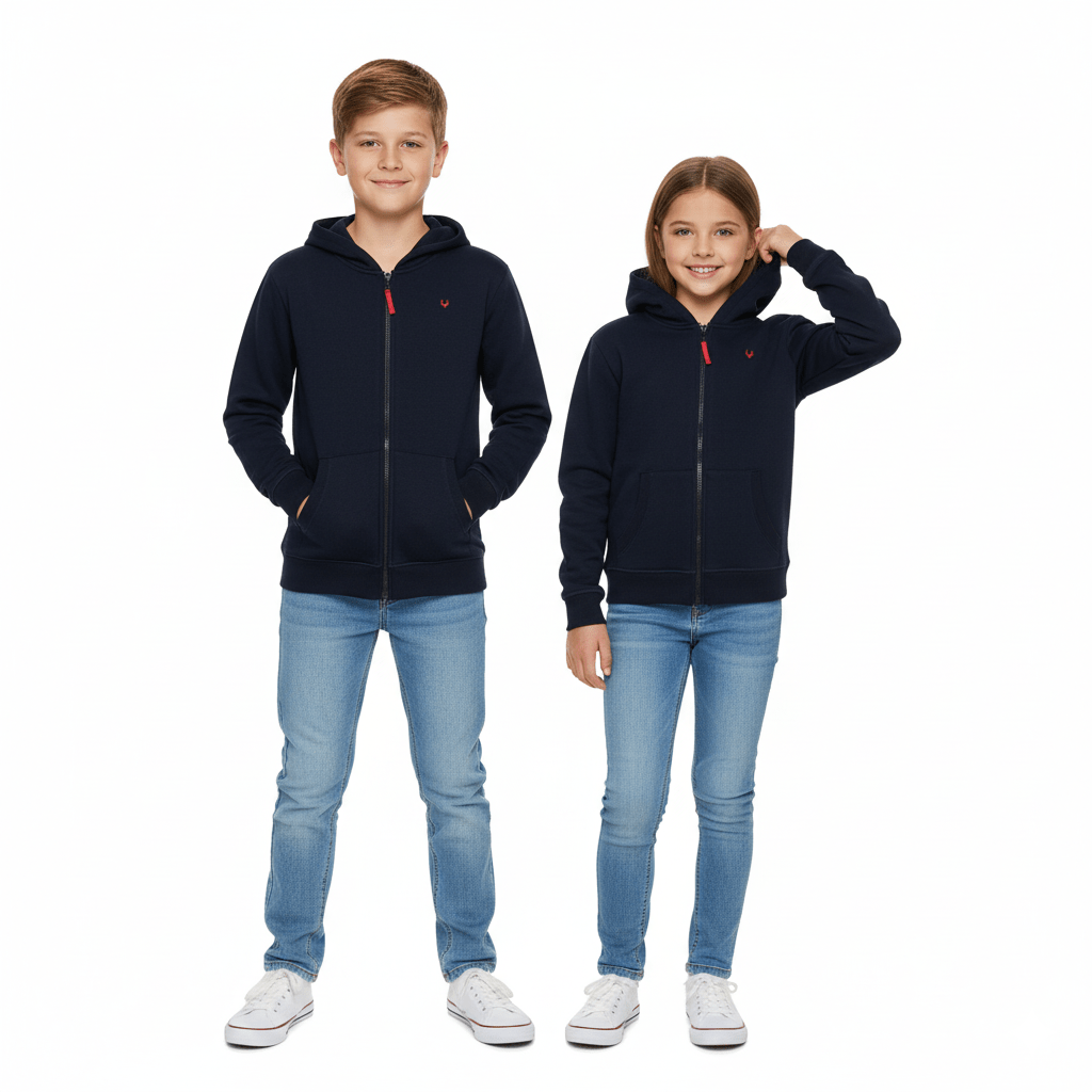 MINOTI Kids Zip Up Hoodie - Smgarment's