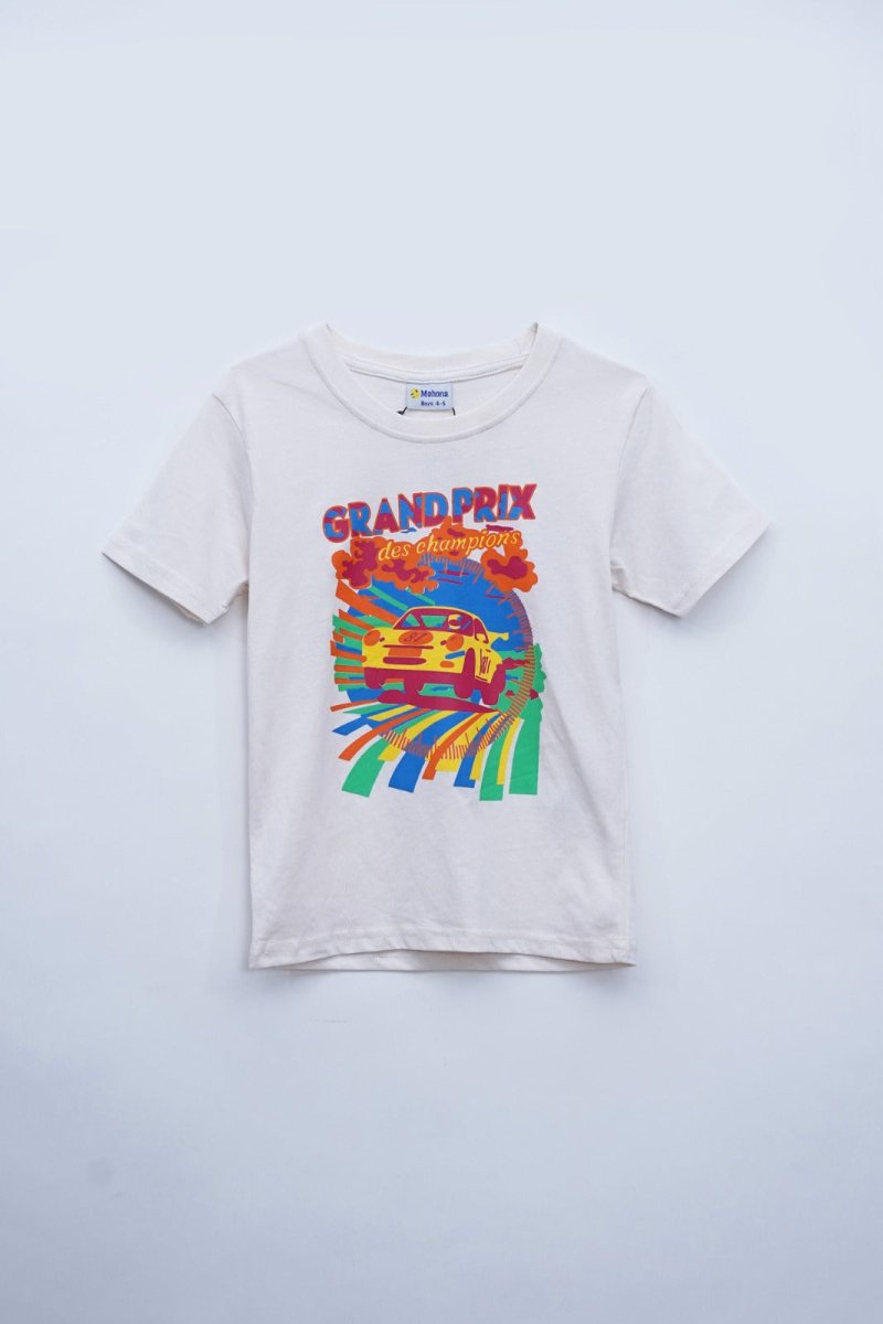 MOHONA Front Printed Boys T-Shirt - Smgarment's