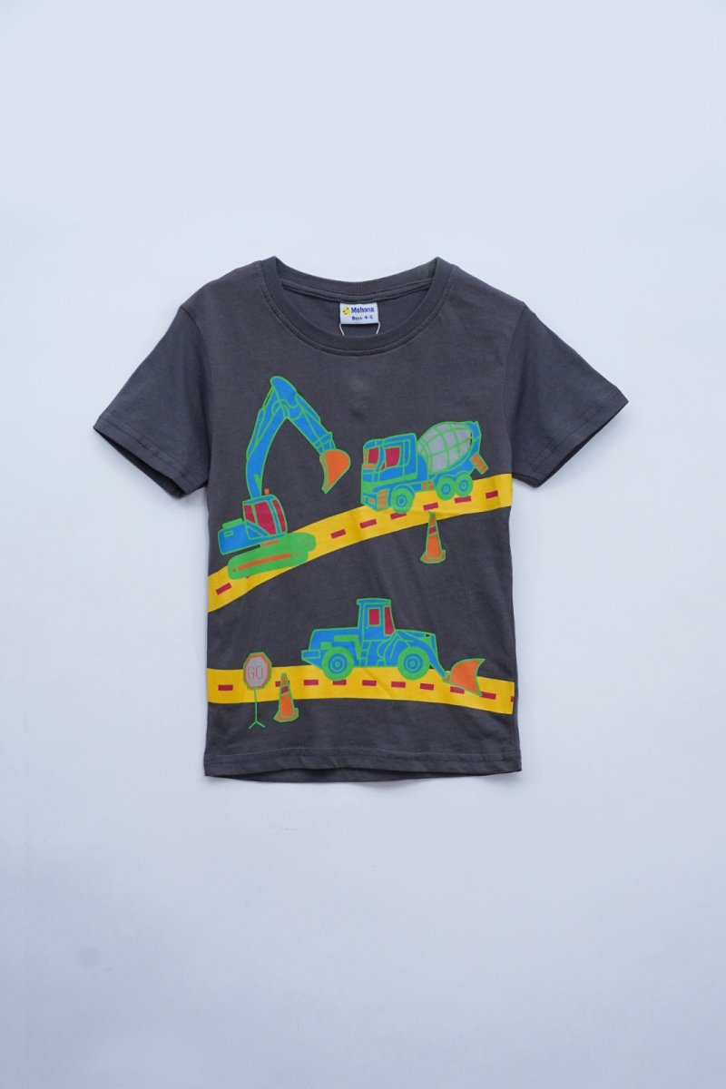 MOHONA Front Printed Boys T-Shirt - Smgarment's