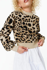 MR PRICE Leopard Print Crew Neck Knit - Smgarment's
