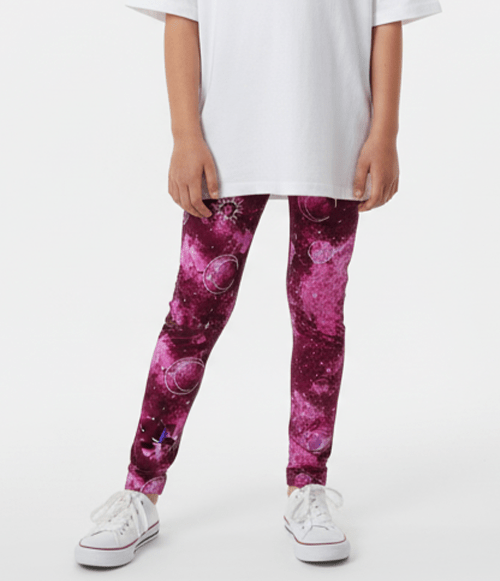 M&S GIRLS PRINTED LEGGINGS - Smgarment's