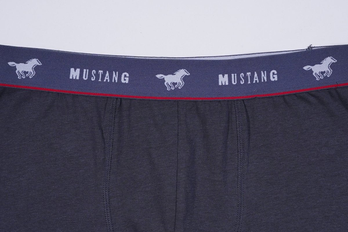 MUSTANG True Denim Boxer Shorts Grey - Smgarment's