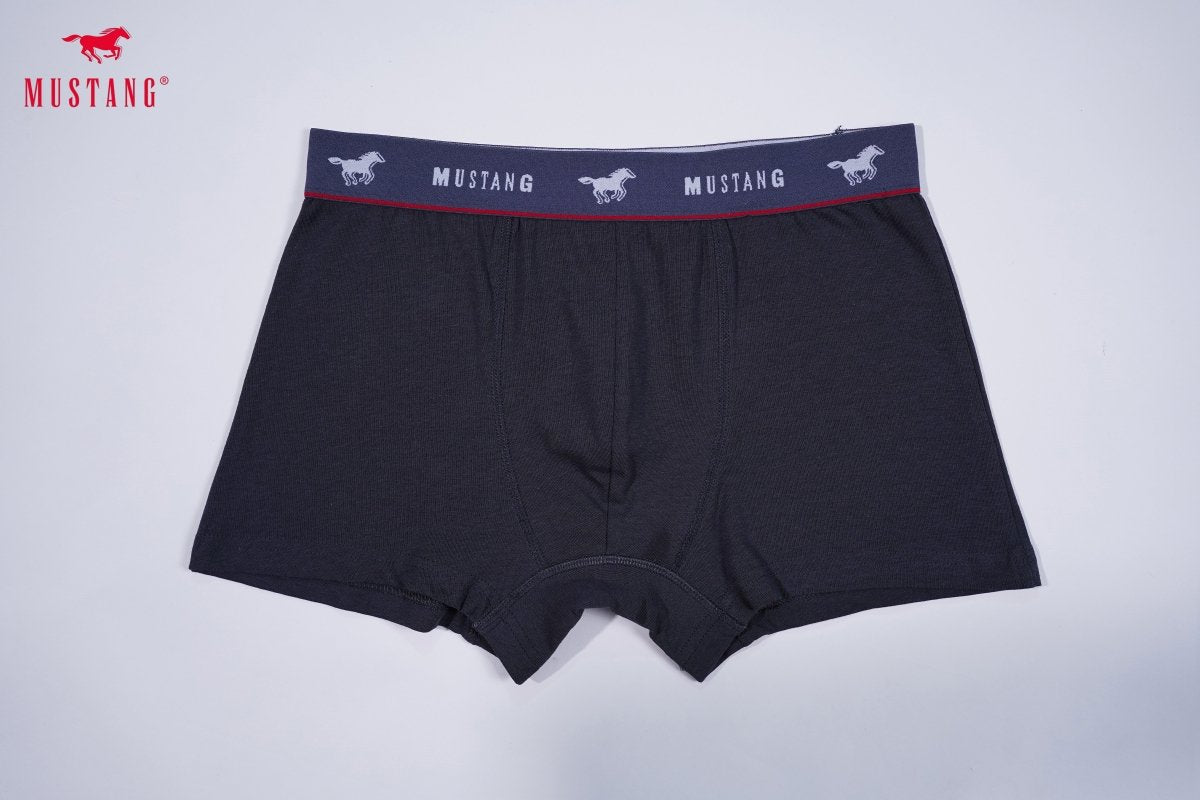 MUSTANG True Denim Boxer Shorts Grey - Smgarment's