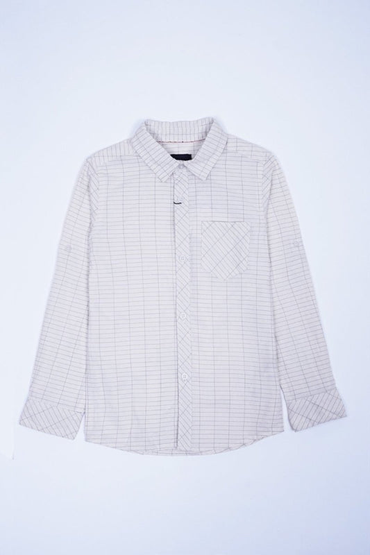 MY CHICCO KIDS CHECK SHIRT WITH POCKET - Smgarment's