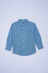 MY CHICCO KIDS CHECK SHIRT WITH POCKET - Smgarment's
