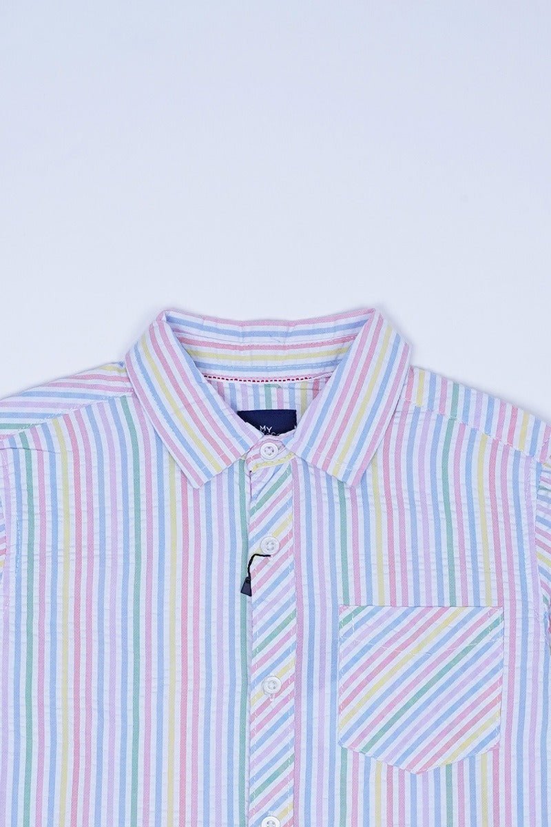 MY CHICCO KIDS LINING SHIRT WITH POCKET - Smgarment's