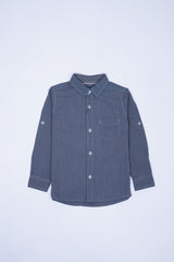 MY CHICCO KIDS PLAIN SHIRT WITH POCKET - Smgarment's
