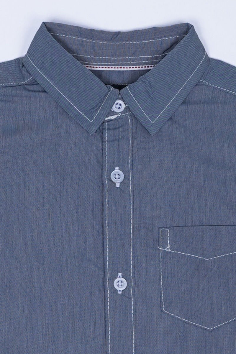 MY CHICCO KIDS PLAIN SHIRT WITH POCKET - Smgarment's