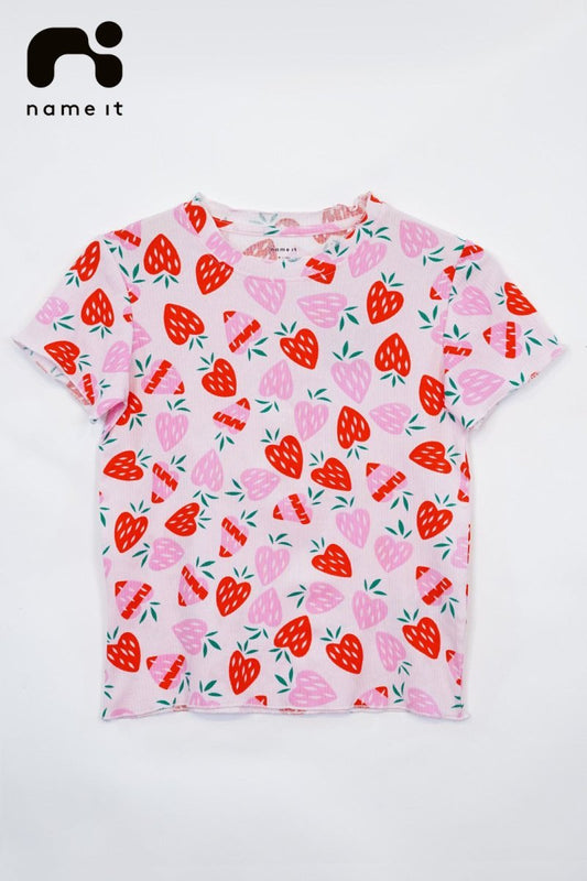 Name it GIRLS COTTON T - SHIRT - Smgarment's