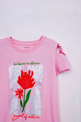 Name it GIRLS COTTON T - SHIRT - Smgarment's