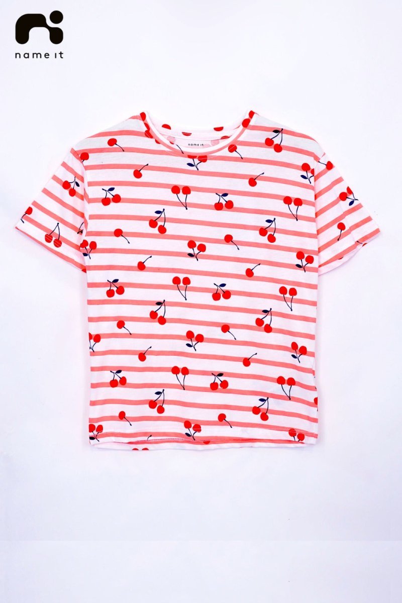 Name it GIRLS COTTON T - SHIRT - Smgarment's