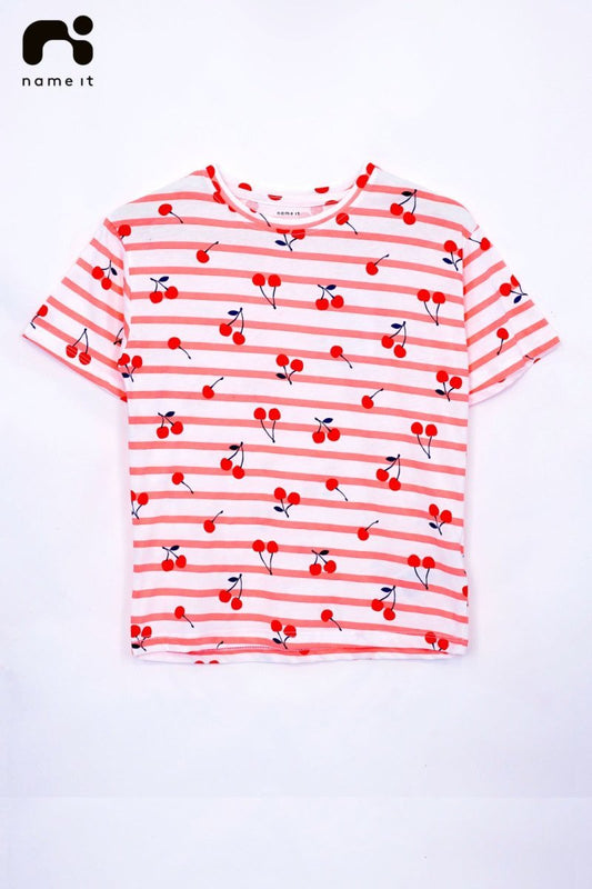 Name it GIRLS COTTON T - SHIRT - Smgarment's