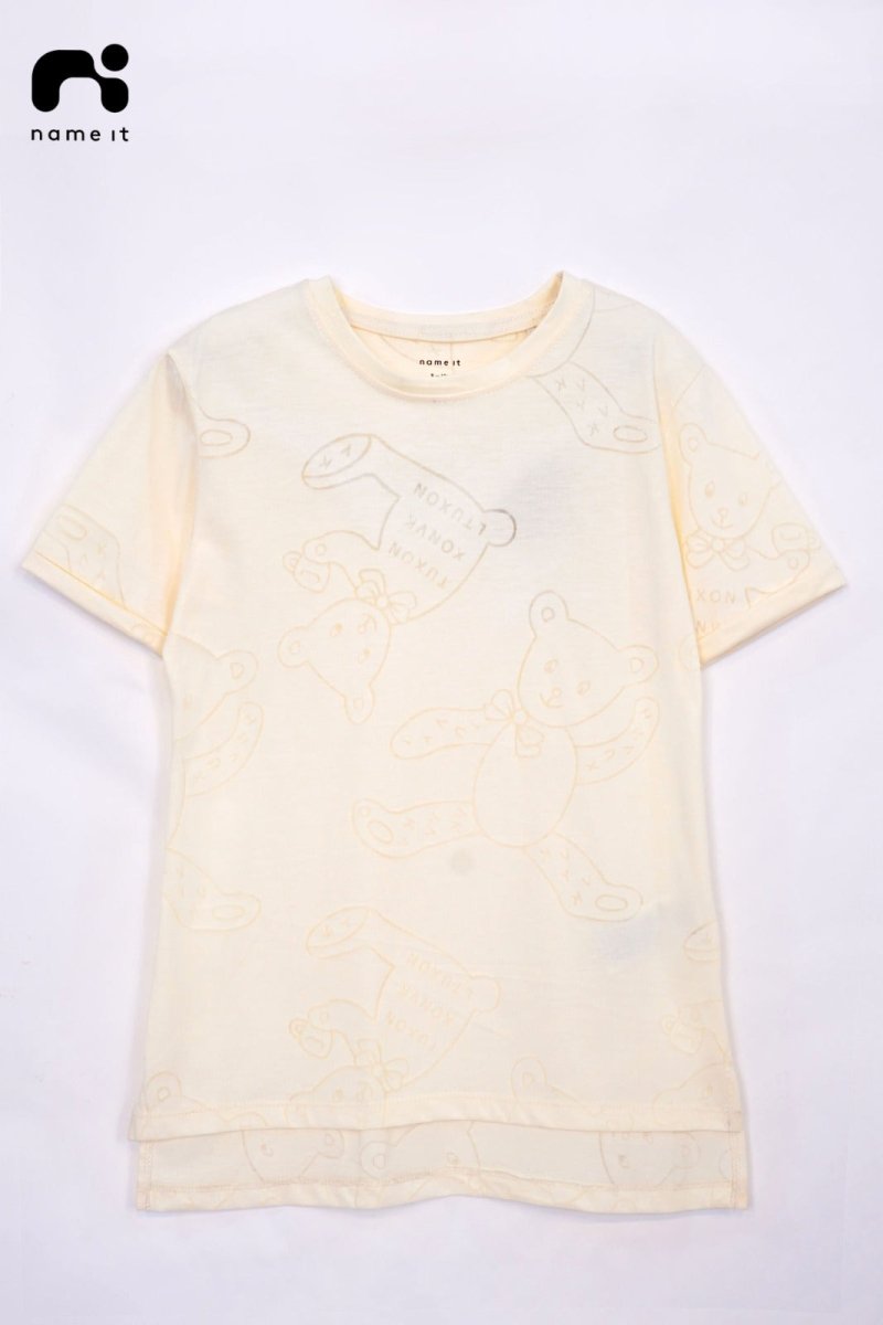 Name it GIRLS COTTON T - SHIRT - Smgarment's