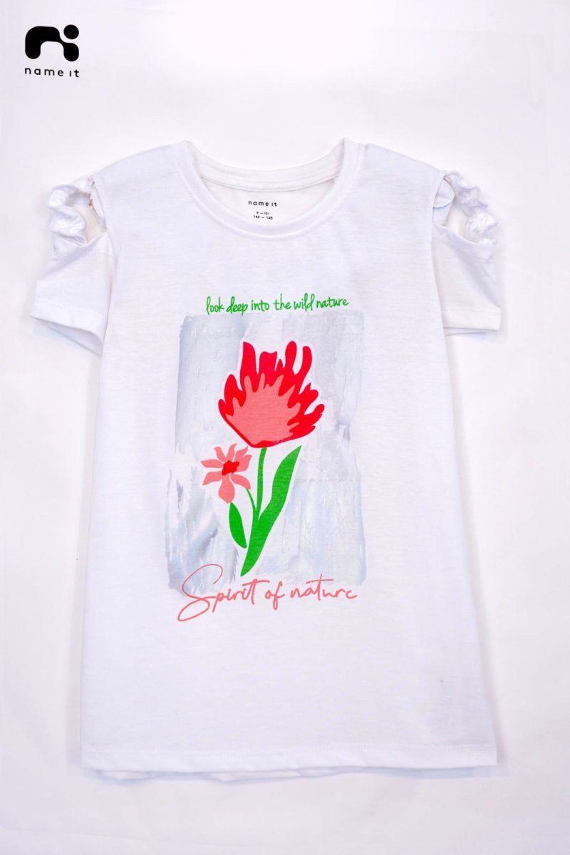 Name it GIRLS COTTON T - SHIRT - Smgarment's