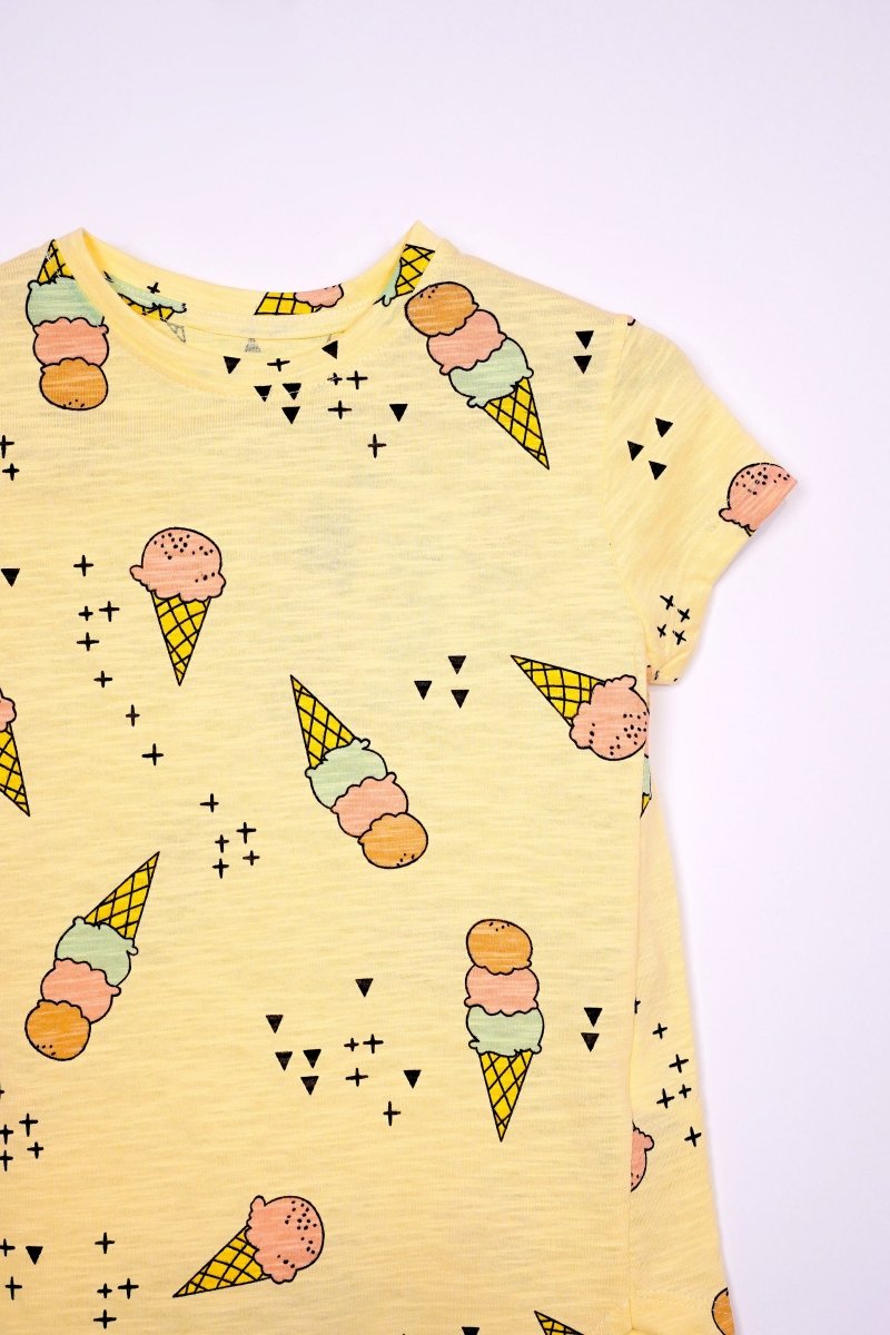 Name it GIRLS COTTON T - SHIRT - Smgarment's