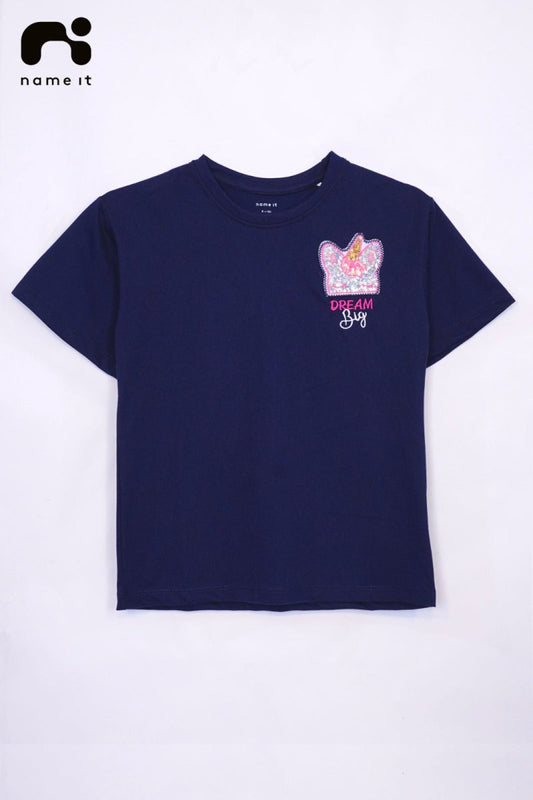 Name it GIRLS COTTON T - SHIRT - Smgarment's