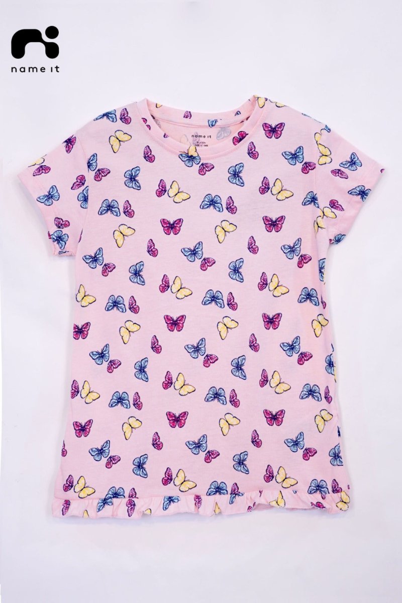 Name it GIRLS COTTON T - SHIRT - Smgarment's