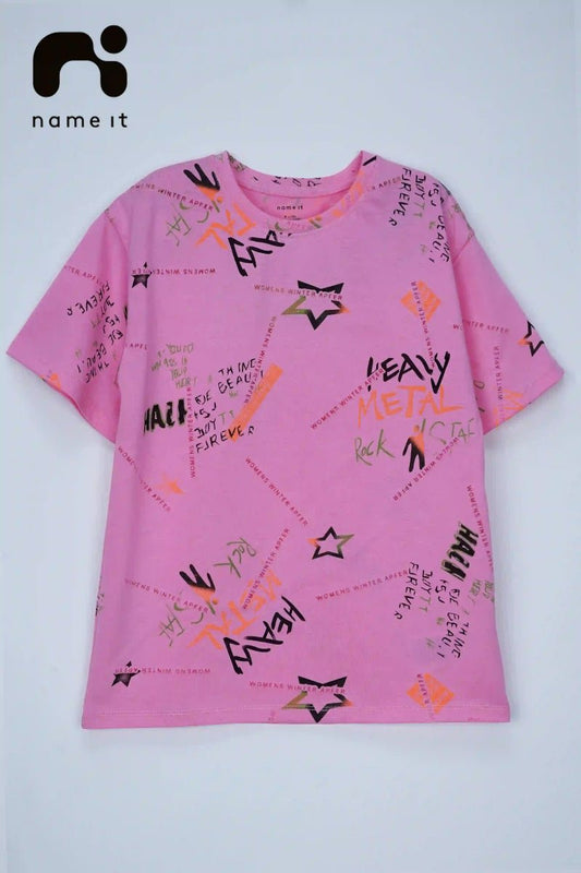 Name it GIRLS COTTON T - SHIRT - Smgarment's