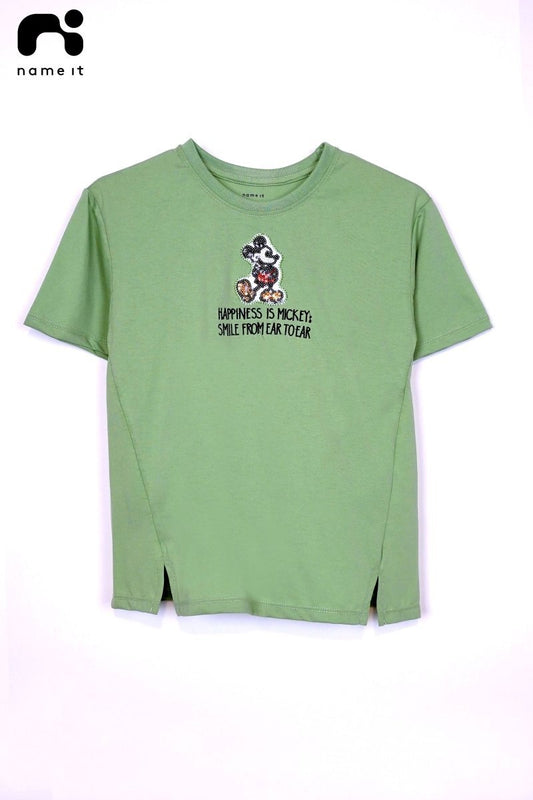 Name it GIRLS COTTON T - SHIRT - Smgarment's