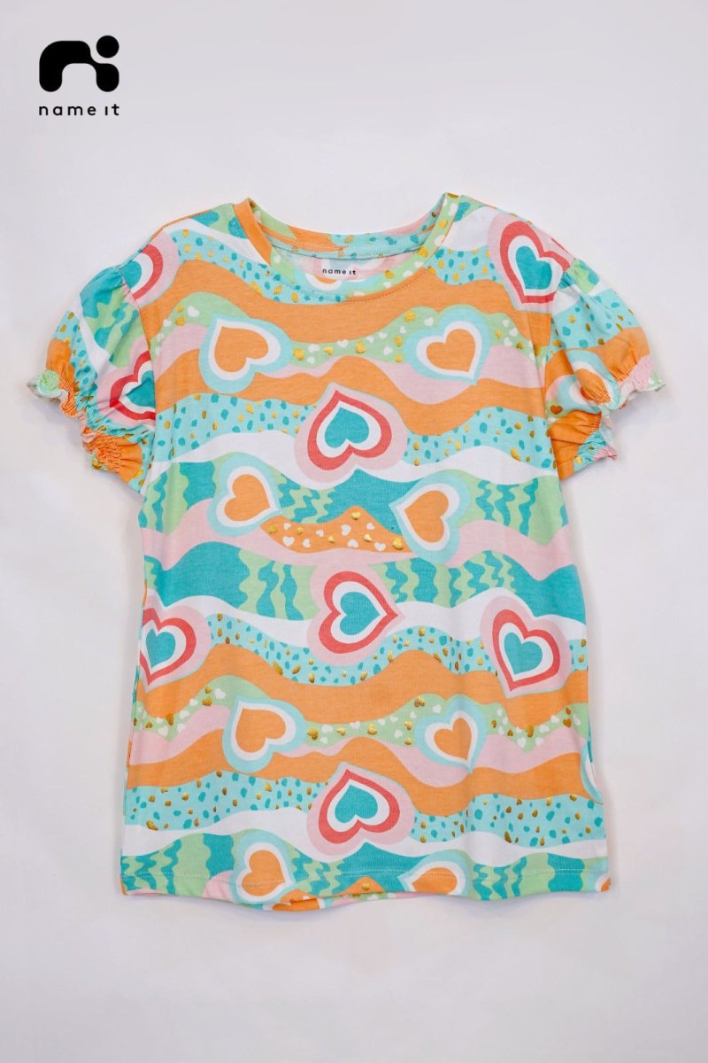 Name it GIRLS COTTON T - SHIRT - Smgarment's