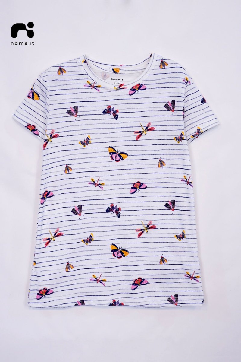 Name it GIRLS COTTON T - SHIRT - Smgarment's