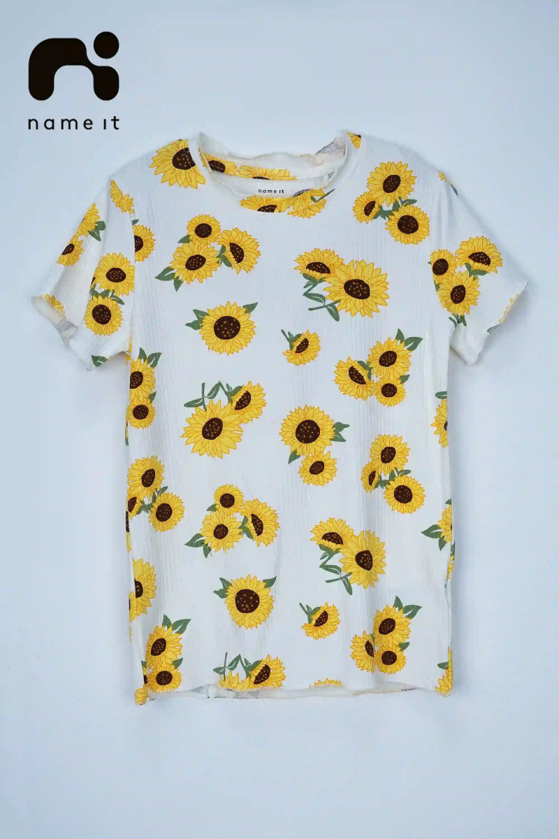 Name it GIRLS COTTON T - SHIRT - Smgarment's